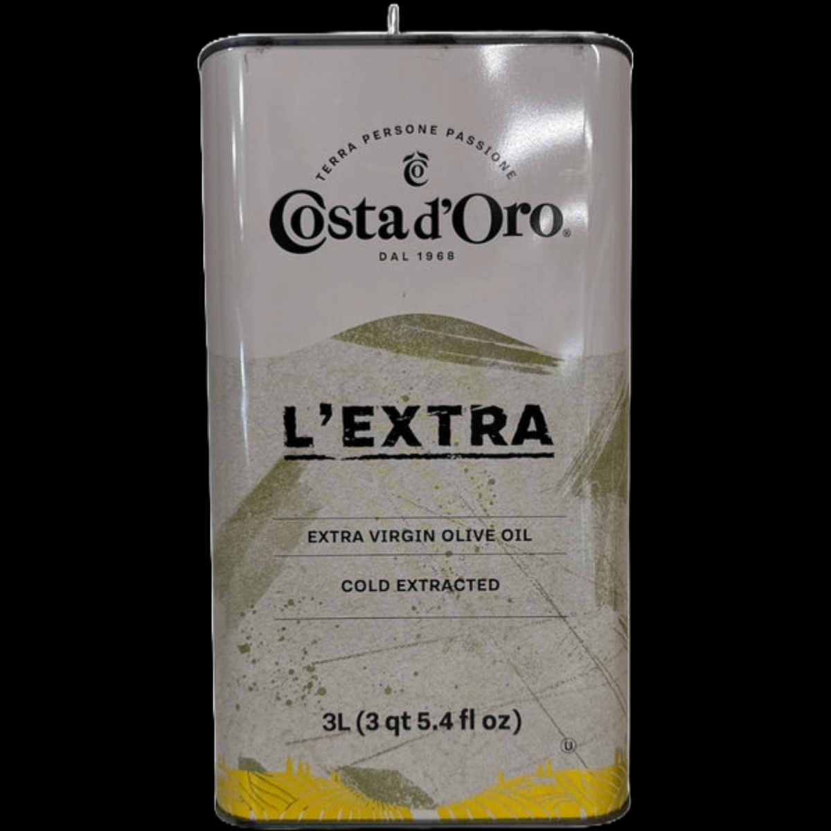 OLIVE OIL. COSTA D'ORO EXTRA VIRGIN 4x3L