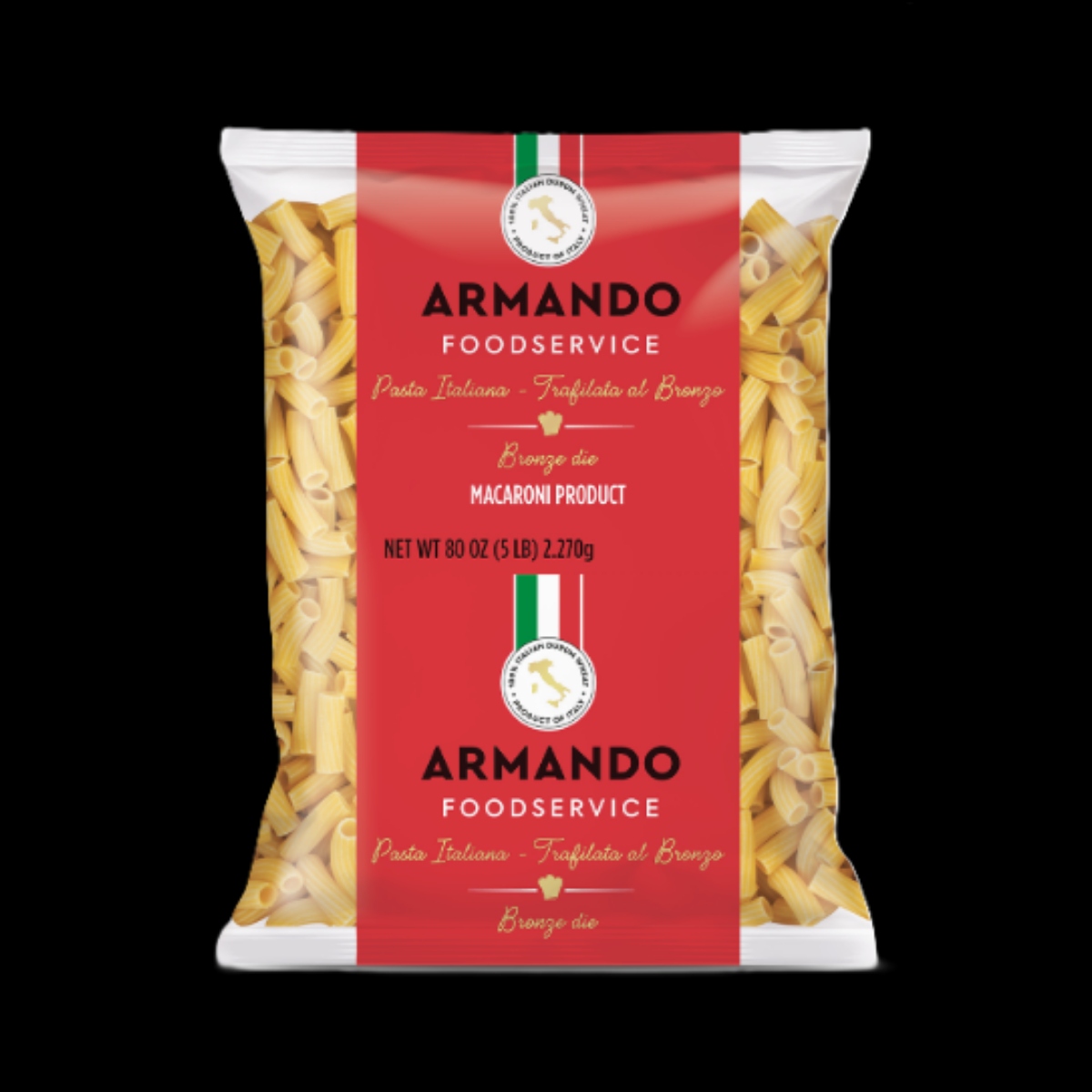 PASTA TORTIGLIONI-FOODSERVICE ( rigatoni )