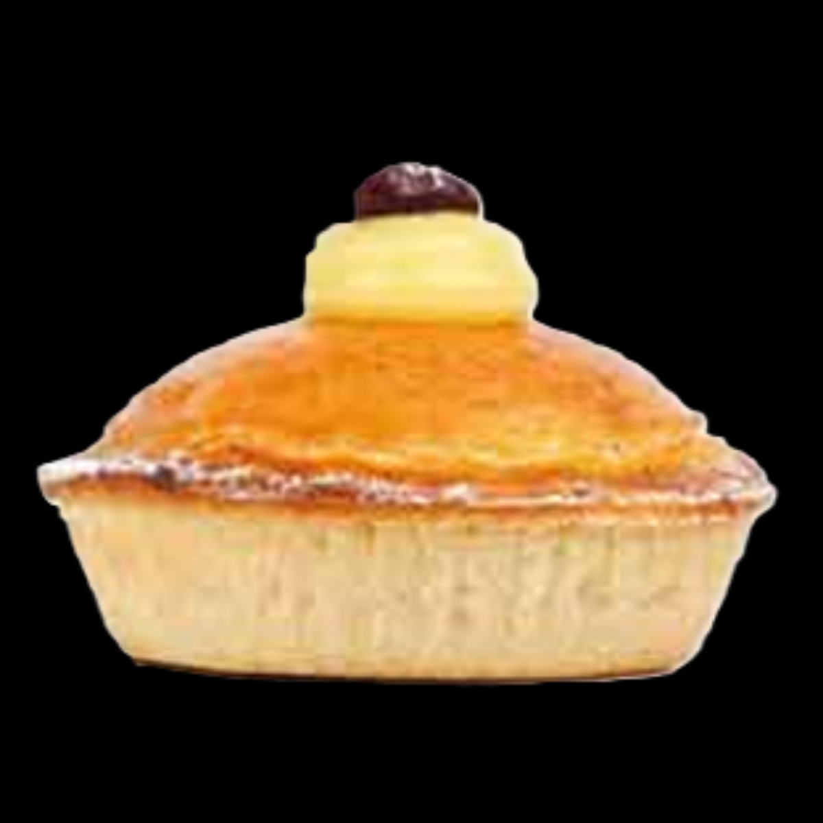 PASTICCIOTTO WITH PASTRY CREAM AND CHERRY